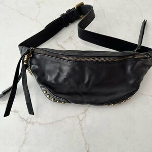 Frye and Company leather studded belt bag